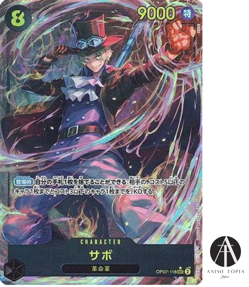Sabo (Alt Art) OP07-118 SEC ONE PIECE Card Game 500 Years in the