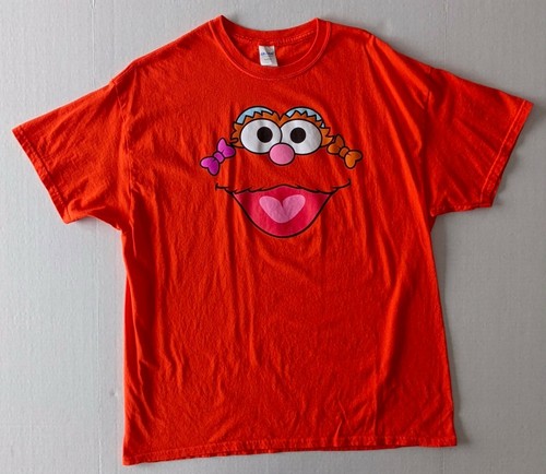 Zoe Sesame Street Adult T-Shirt Size XL 