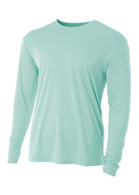 A4 Polyester Cooling Performance Crew Neck T Shirt Dri-Fit T-Shirt - N3165