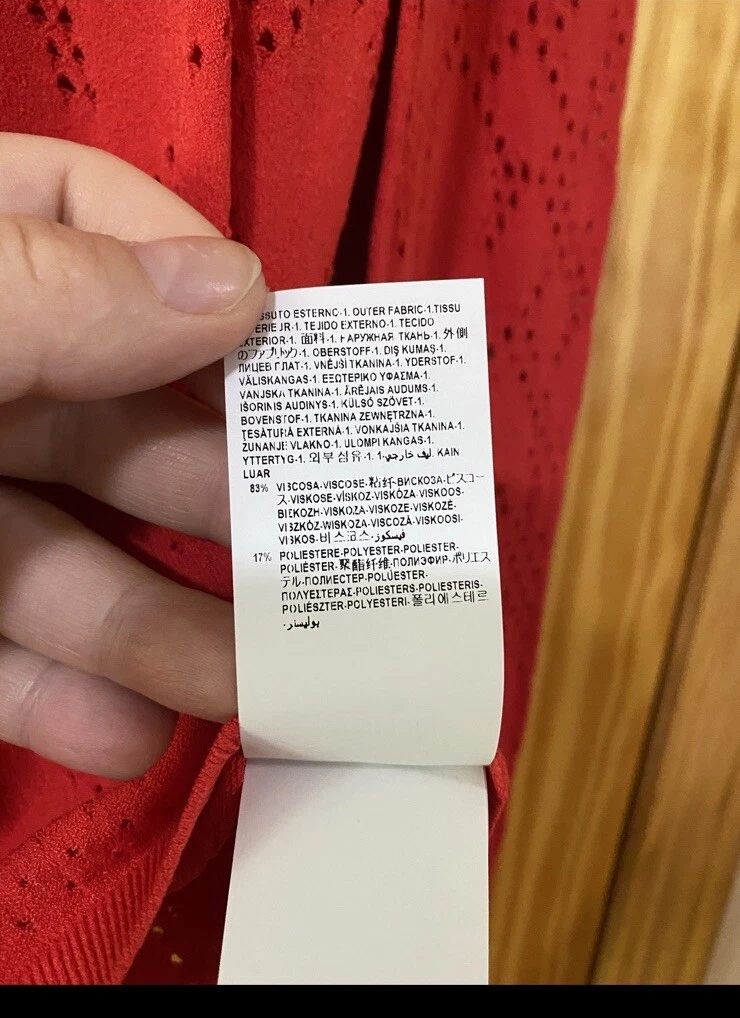 Felpe Donna Versace Lavorate a Maglia Donna Colore Rosso Taglia 42 (US 8) NUOVE SENZA ETICHETTE