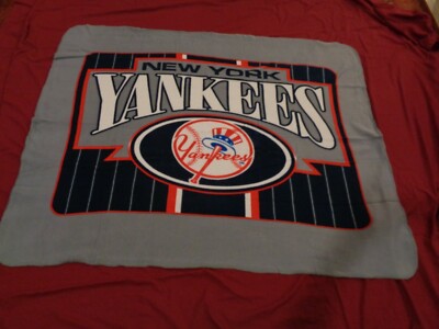 New York Yankees Fleece Blanket Throw Stadium Give A Way New 58x48 Ebay