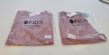 FIGS Women's Scrub Set MINERAL MAUVE 2221 Extra Small ZAMORA Jogger  CASMA Top
