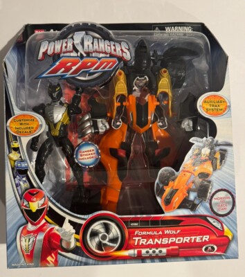 Power Rangers RPM Formula Wolf Transporter New 5.'' Factory Sealed 2009