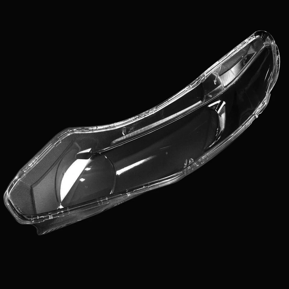 For 2006-2011 Honda Civic 4Dr Sedan Pair Clear Headlamp Headlight Lens Cover Foto 4 de 4