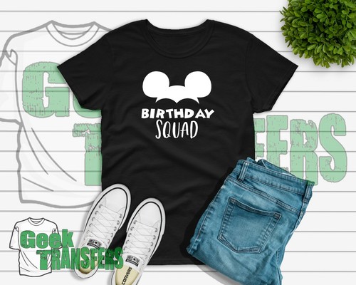 Birthday squad Disney Mickey mouse t 