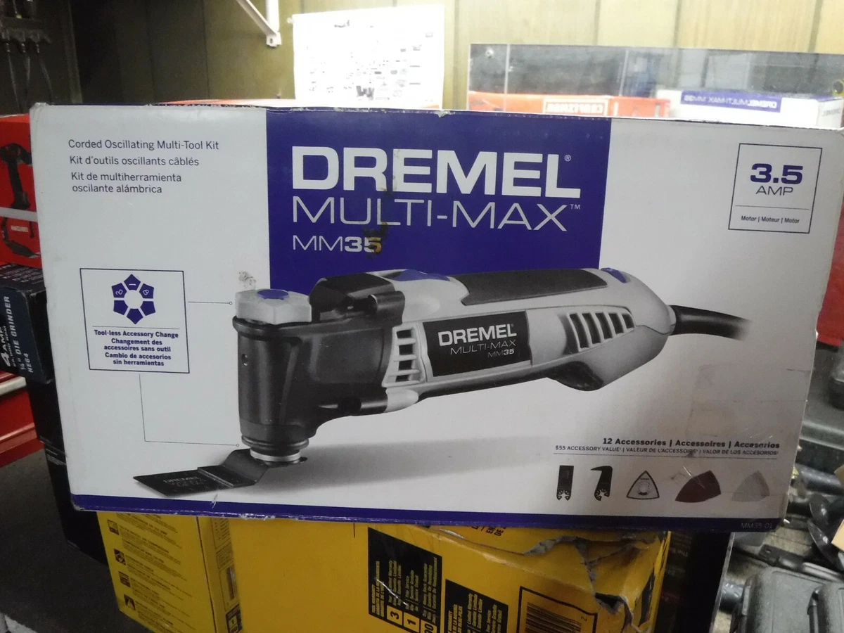NEW Dremel Multi Max Corded Oscillating Multi Tool Kit MM35 01