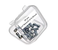 20PCS 3A 250V Mini Fast-Blow Ceramic Fuse F3A 3.6x10mm for Electronics