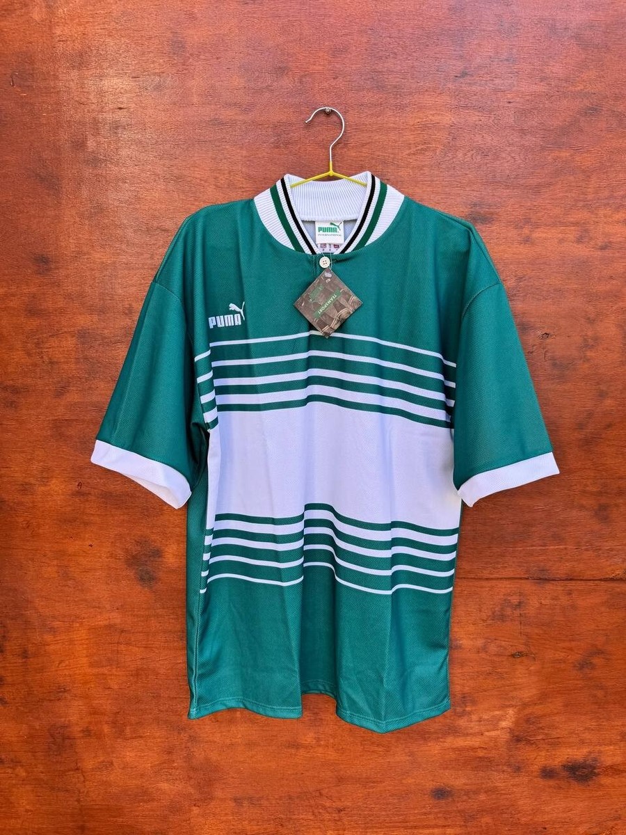 BNWT* PUMA VINTAGE TEMPLATE 1996/1998 GREEN SHIRT JERSEY SIZE M