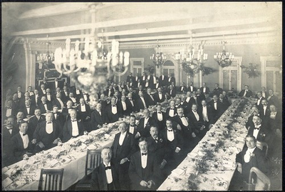 #ad #ad Ex Mayor D.S. RosePlankinton HotelMilwaukeeWisconsinWIApril 1907Banquet $12.99