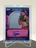 2025 Topps Midnight UFC Ilia Topuria Mat Relic Autograph Card VRA-IT