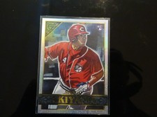 Topps Gallery Baseball card Shogo Akiyama Rookie MINT+ #35. rookie card picture