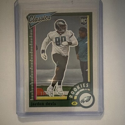 2022 Panini Classics Rookie Serial Numbered Jordan Davis #196 /50 Eagles