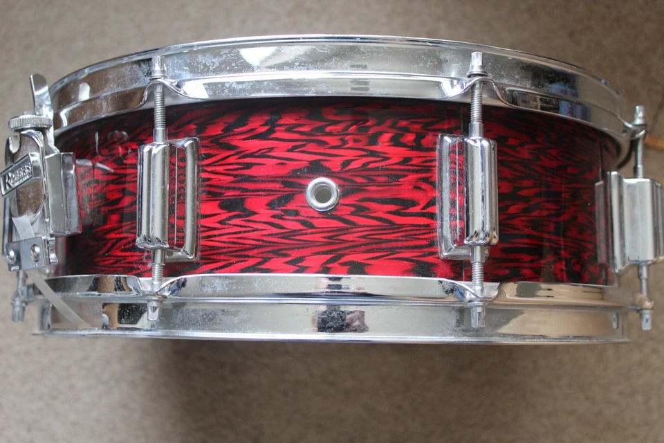 Tambor Rogers Red Onyx POWERTONE 5x14 Foto 3 de 4