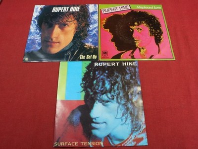 Rupert Hine  SAMMLUNG / COLLECTION  3x 7'' Single - A&M Holland near mint