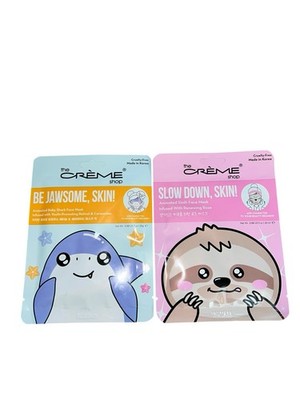The Creme Shop Be Jawsome, Skin! And Slow Down, Skin Face Mask