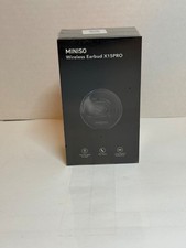 NEW Miniso X15PRO Sport HiFi Wireless Bluetooth Earbuds - Black B1