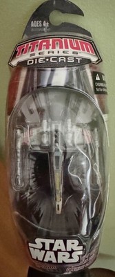 STAR WARS TITANIUM - Luke Skywalker's Red Five X-Wing, 2008 NIB: FREE SHIPPING