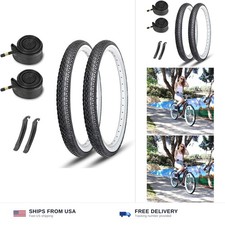 26x2.125 Cruiser Bike Tires: 2-Pack 26 Inch Folding Tires with Pair