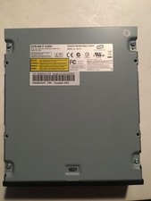 Lite on 20x dvd r 8x dvd rw internal ide lh-20a1h185c, small crack in the top l