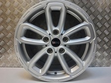 MINI R60 Countryman 17" Triangle Spoke 5 Star Silver Alloy Wheel Rim 9811730 R61