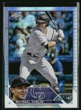 2023 Topps Chrome #87 Michael Toglia Prism Refractors