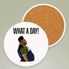 Funny What Day Coaster MDF Harvey Price Cute Funny