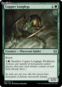 Copper Longlegs - Phyrexia: All Will Be One #165 Common