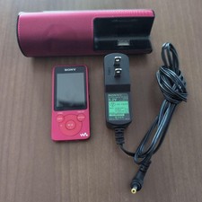 Sony Walkman NW-E083 Digital media player With Speaker Red USED working Japan