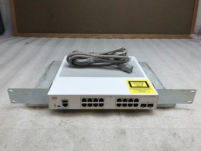 Cisco Business CBS250-16P-2G 18 Ports Ethernet SFP Switch with Rack Ears