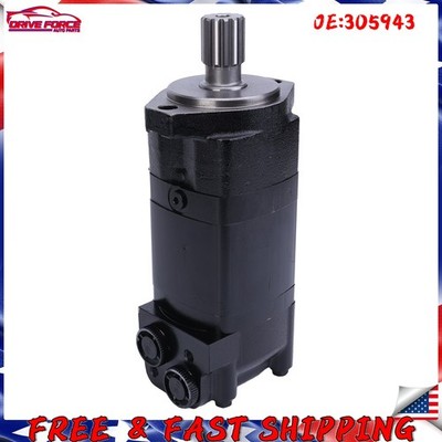 Black Hydraulic Motor for Broce CR350 Broom Sweeper 14-Tooth Splined 305943