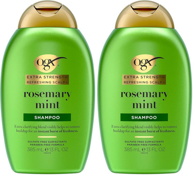 Extra Strength Refreshing Scalp + Rosemary Mint Shampoo,Clarifying Shampoo for O