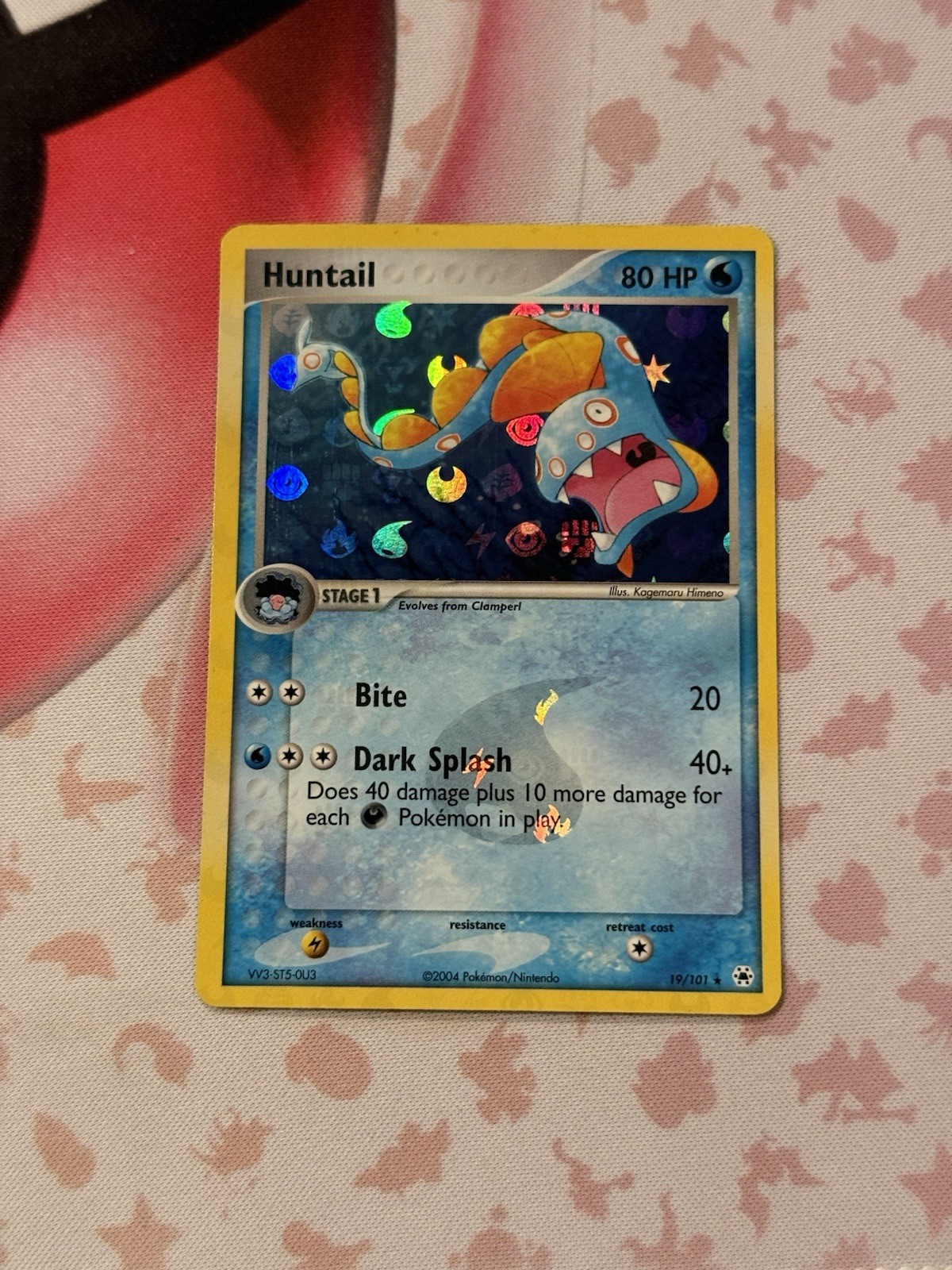 Pokémon TCG Huntail 19/101 EX Hidden Legends 2004 NEAR MINT