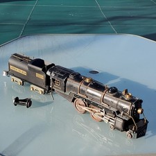 1920's-30's American Flyer Standard Gauge Bell Ringer Engine +Tender, Runs Great