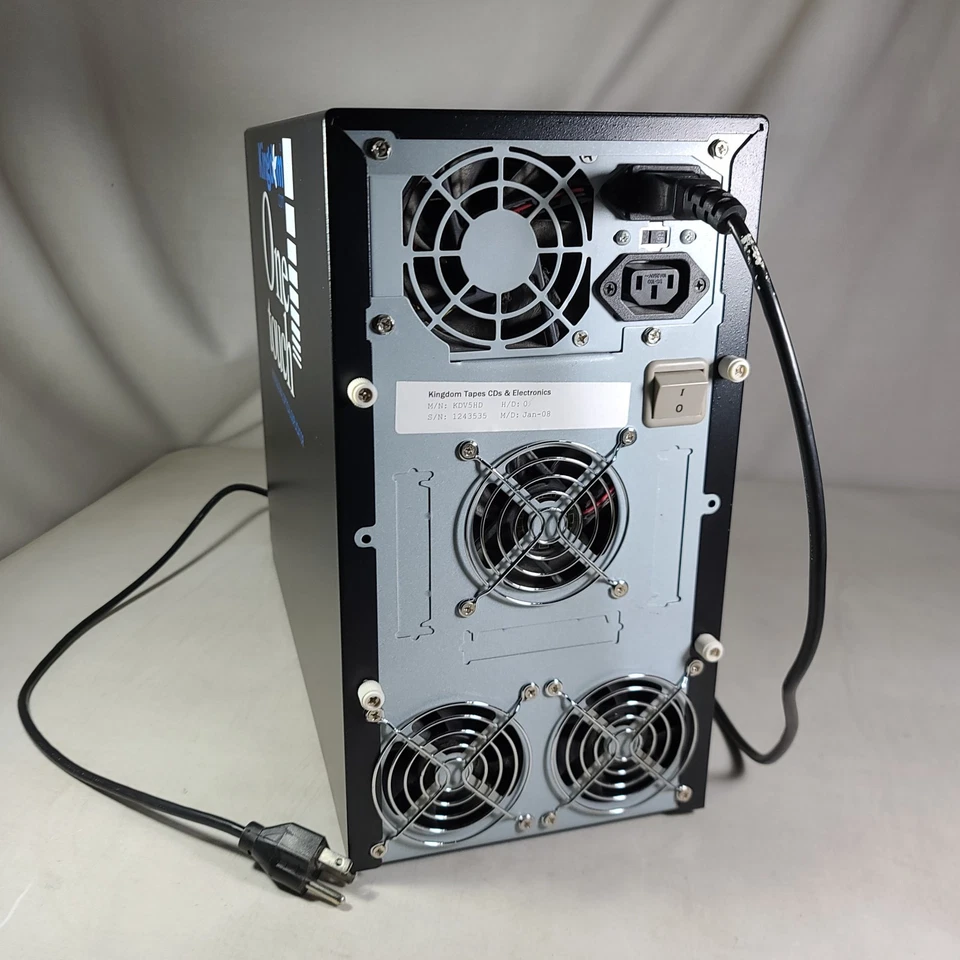 Kingdom One Touch 5 Copy DVD/CD Optical Duplicator Burner Copier Tested Wprking - Image 3 of 4