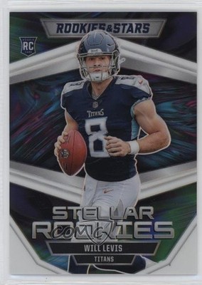 2023 Panini Rookies & Stars Stellar White Prizm /149 Will Levis #SR-10 RC lz7