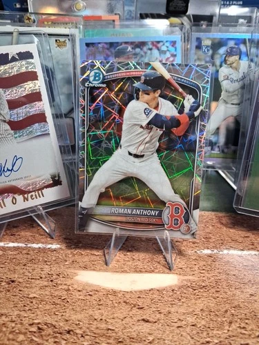 2025 Bowman Chrome Roman Anthony Lazer Refractor, Card # BCP-167