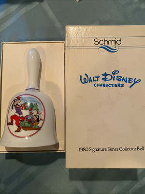Disney SCHMID 1980 signature series collector Bell