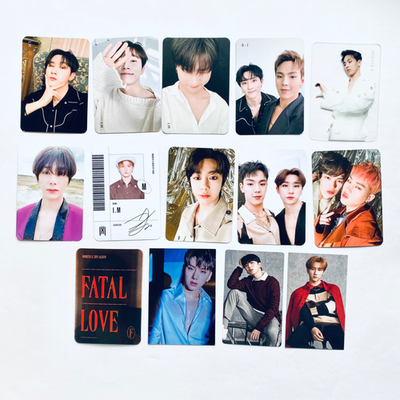 MONSTA X KPOP Photocards- Beautiful Trespass The Code AYT WAH