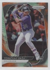 2020 Panini Prizm Mega Box Cosmic Haze Prizm Yonathan Daza #13 5wg