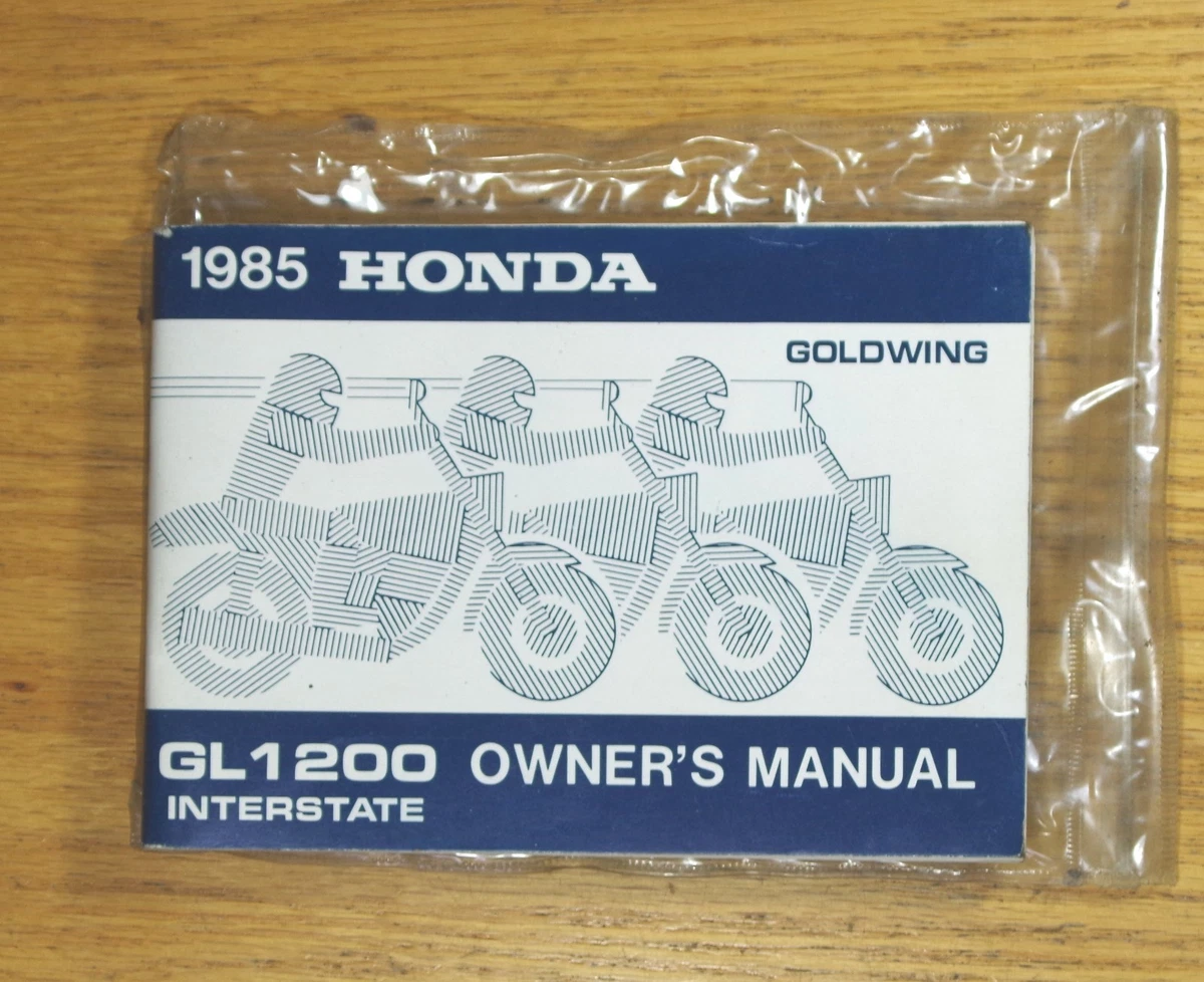 Goldwing 1200 GL1200 Motorcycle Repair Manuals & Literature for