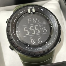 Activa Odyssey X Invicta Men's Digital Watch - 53mm. Black Green ACW1237-002