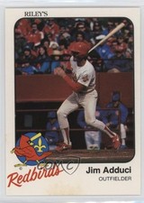 1981 Louisville Redbirds Jim Adduci #19 1q2