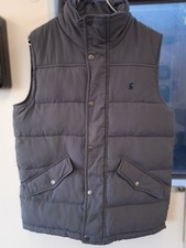 Joules Quilted Gilet | Men's Size Medium | Grey | Excellent Condition