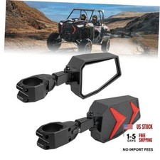 UTV Side View Mirrors Compatible with Polaris RZR, Can-Am X3