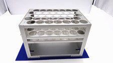 35 Hole Test Tube Rack 27mm 304 Stainless Steel Test Tube Holder For Laboratory