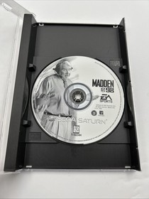 Madden NFL 98 (Sega Saturn, 1997) CIB Complete w/ Manual & Inserts