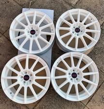Subaru Impreza GDB RA-R STI Enkei Alloy Wheels – 18” – Genuine OEM Set RARE
