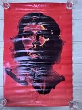 Vintage Che Guevara Poster Don Honeyman Red Black Political Art 1970s 1980s