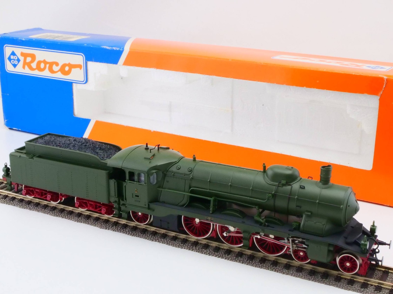 Roco 43216 Steam Locomotive Type C KWStE DC H0 Mint! OVP 1707-05-45