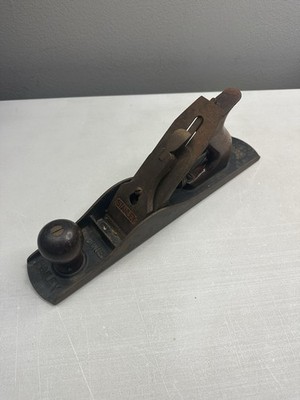 Vintage Stanley No. 5 Hand Plane Bailey Smooth Wood Working Tool Carpentry